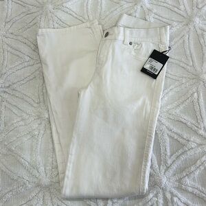 DrDenim White Straight Leg Jeans M/32